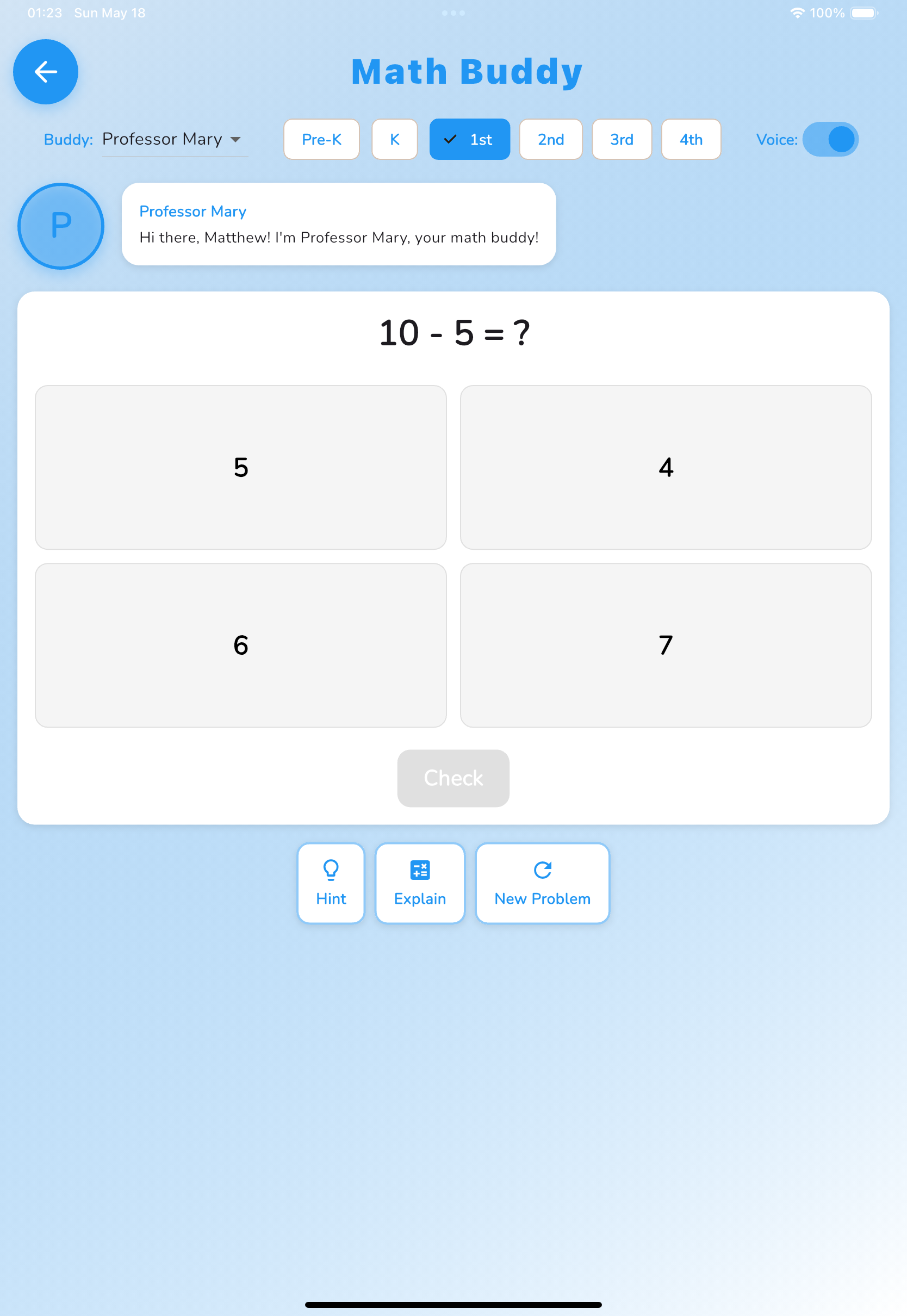 Math Buddy